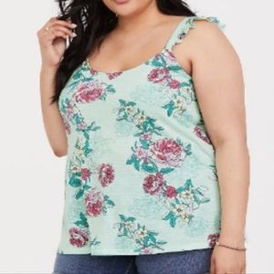 NWOT Torrid Floral Top